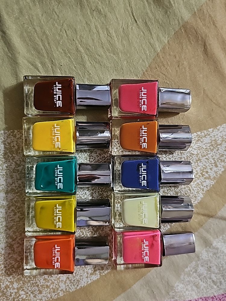 Combo Of Juice Nail Paints