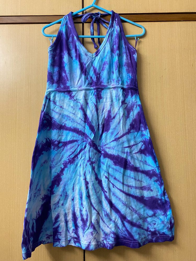 Beachwear Tie Dyed Dress