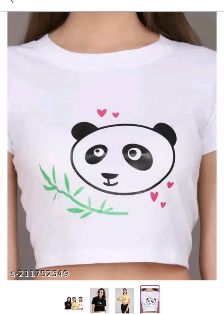 New Cute Crop Top M Size