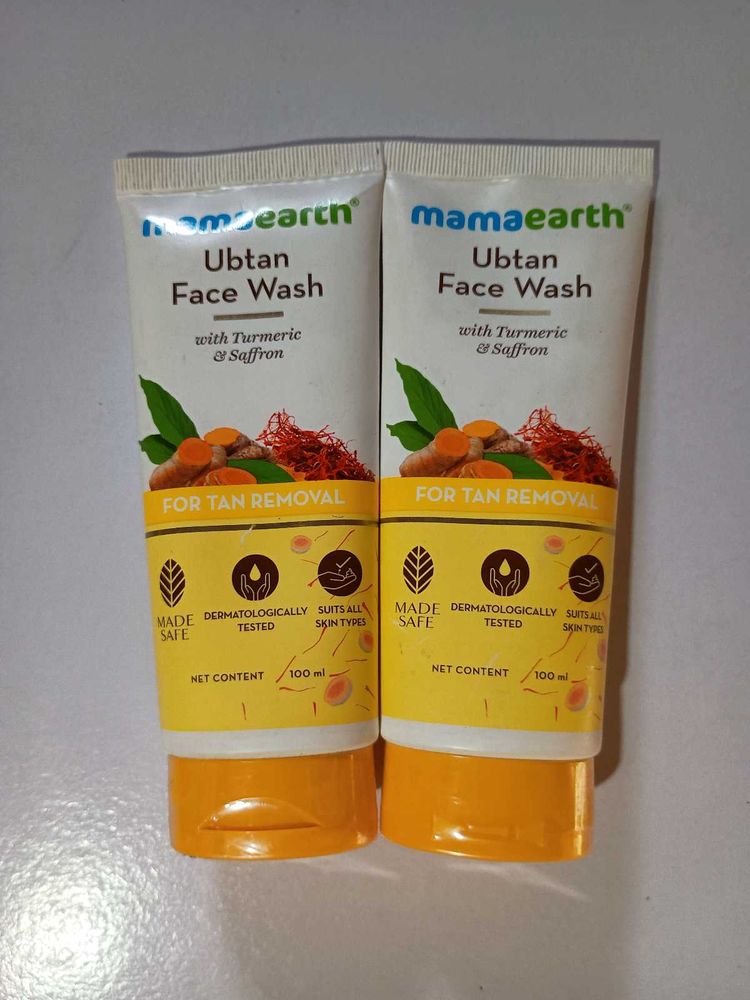 New 2 Pcs Face Wash