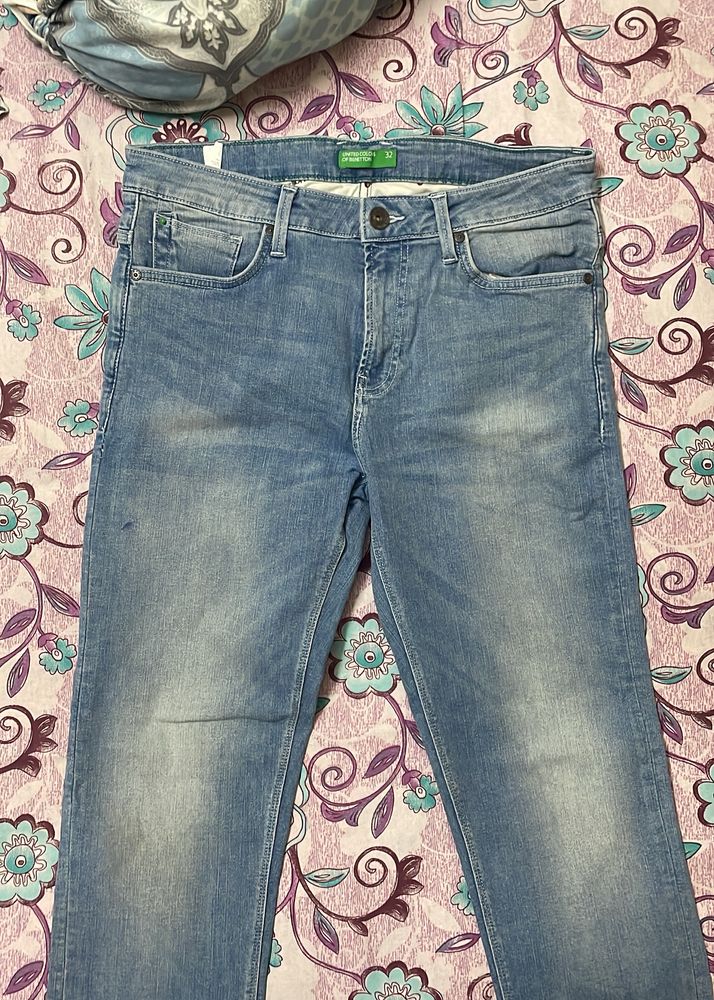 Benetton Blue Jeans