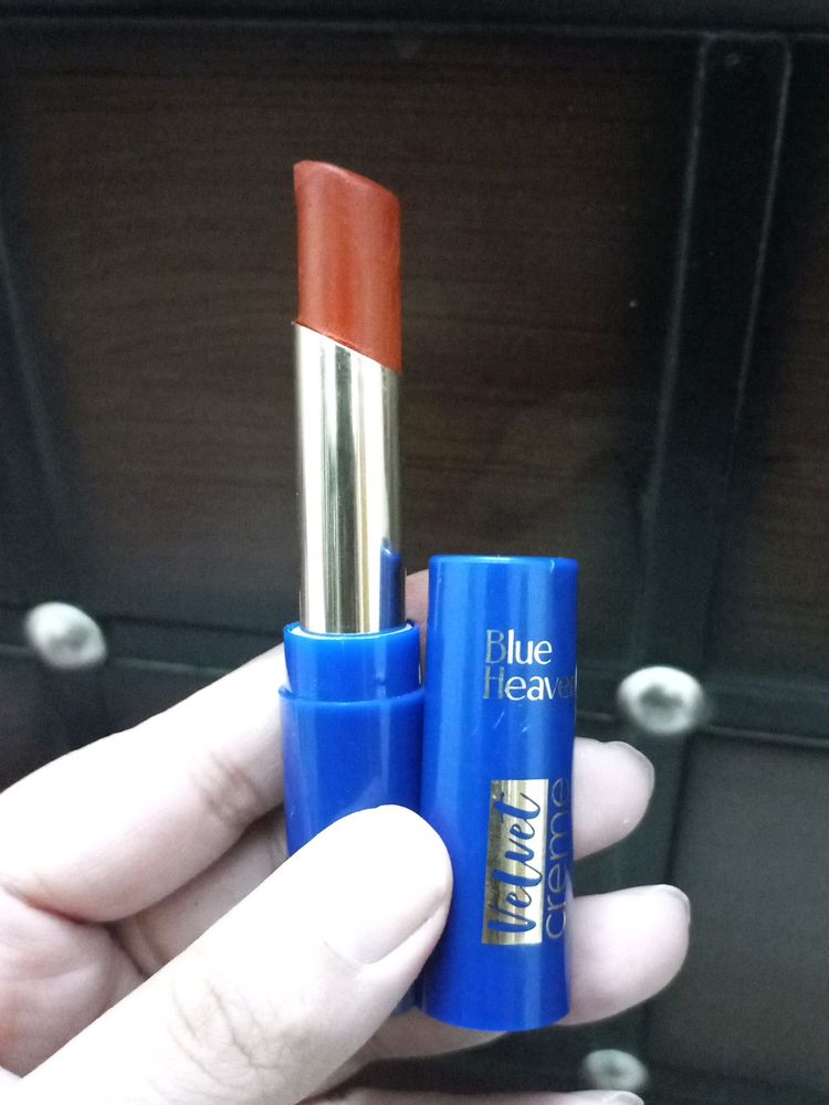 Blue Heaven Lipstick Shade Burnt Orange