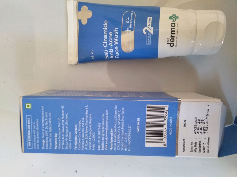 Acne Face Wash The Darma Co Dermatologist Tested