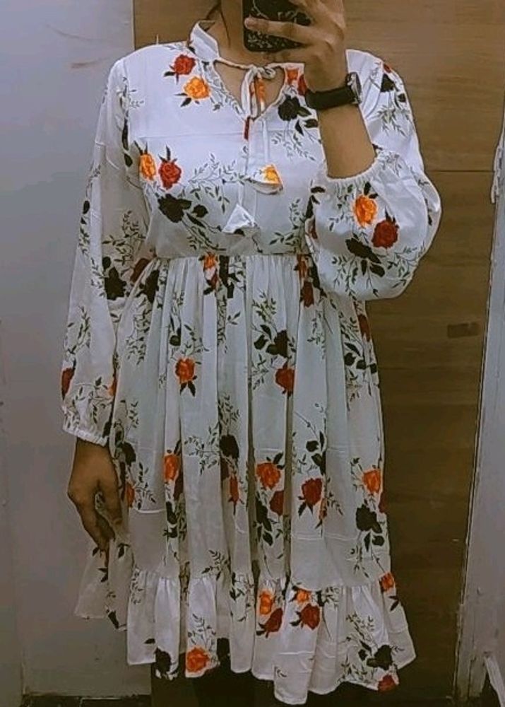 Printed Dress