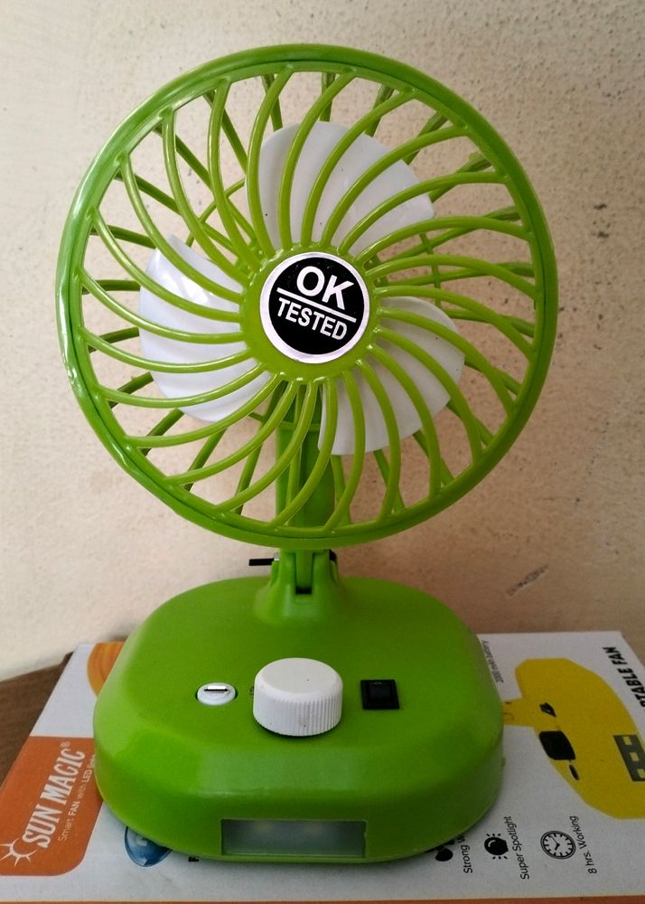 Rechargeable Portable Fan New