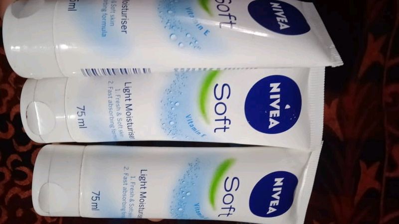 Soft nivea Cream Bye1 Get 1 Free