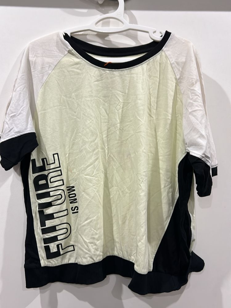 White Yellow Top Xxl