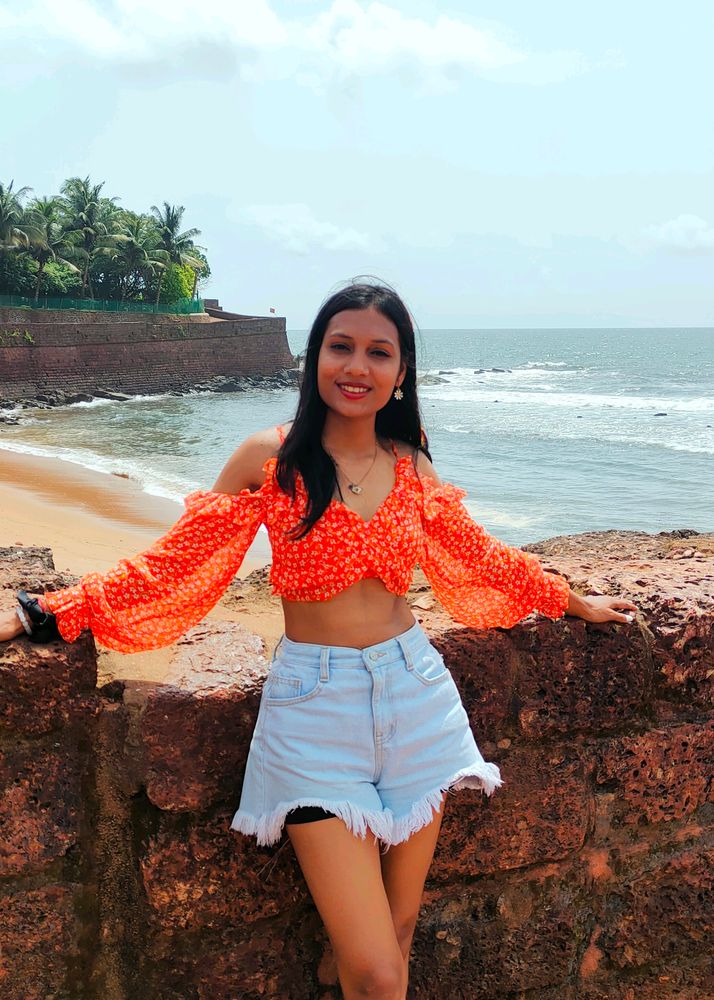 Orange 🍊🧡 Crop Top