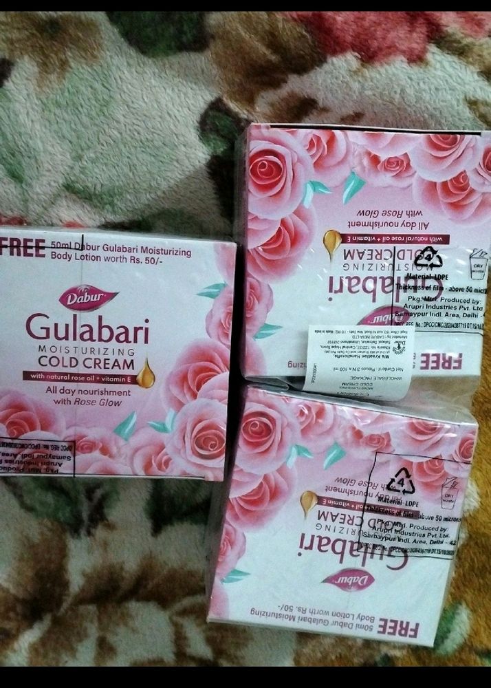 Gulabari Cold Cream 3 Packs