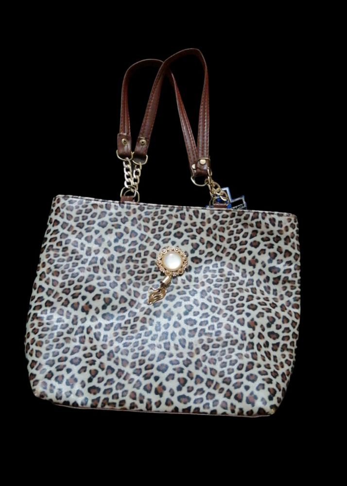 Leopard Print Hand Bag