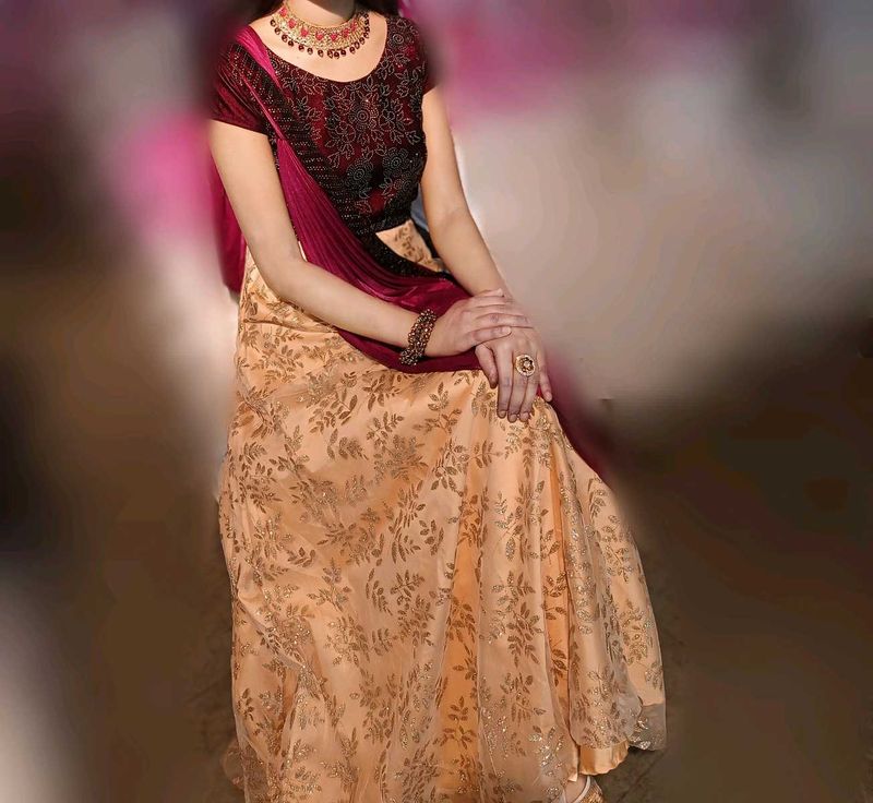 Heavy Party Wear Designer Lehenga