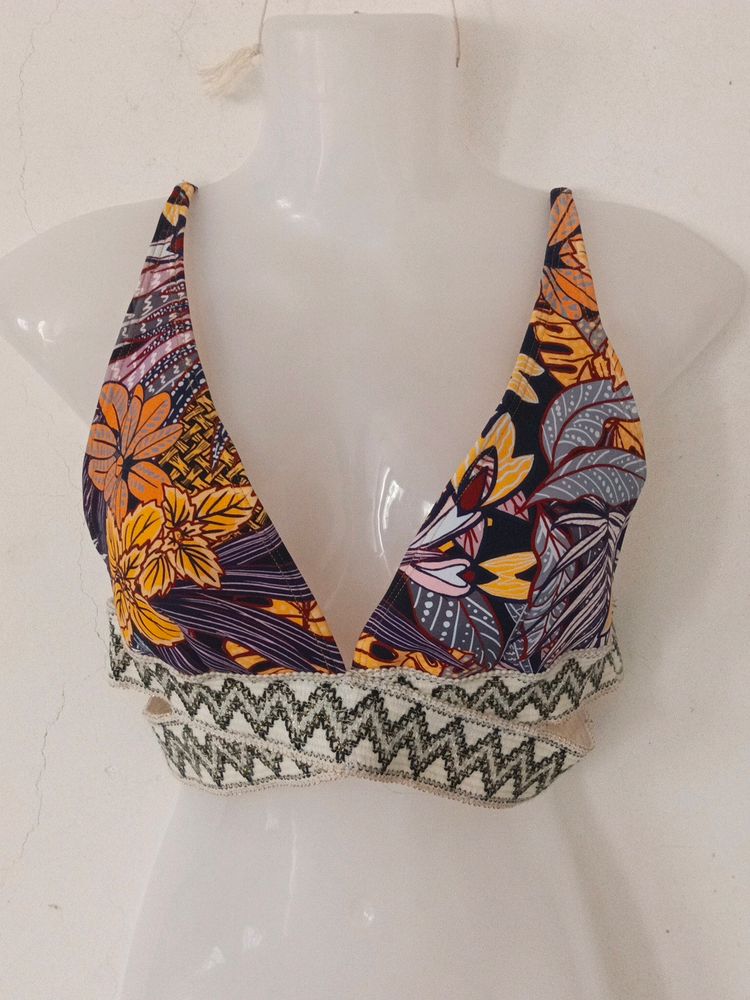 MULTICOLORED BRALETTE