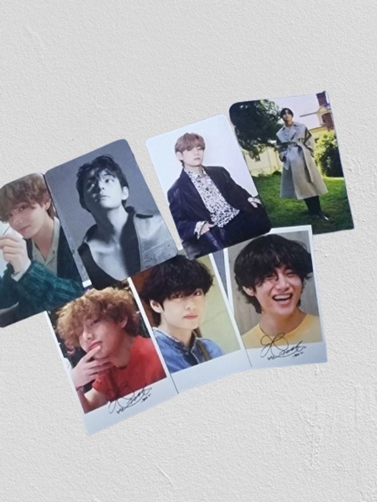 Taehyung Photocards