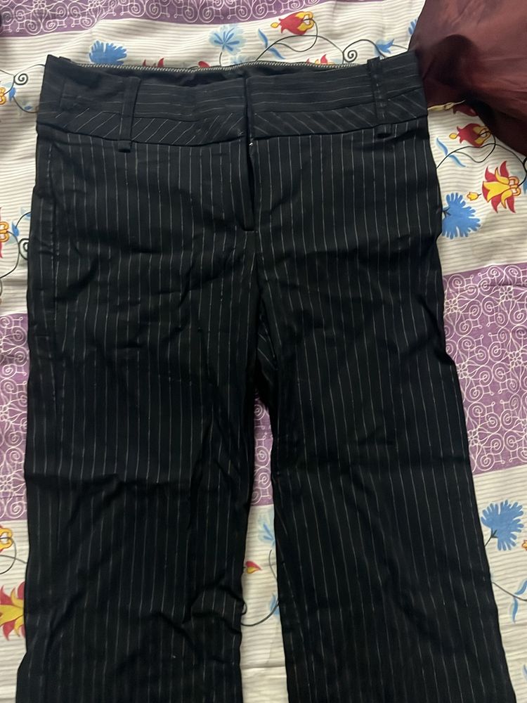 Branded Bootcut Trousers