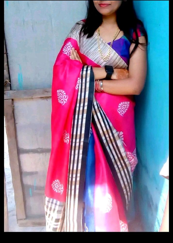 Beautiful Pink Saree 💗