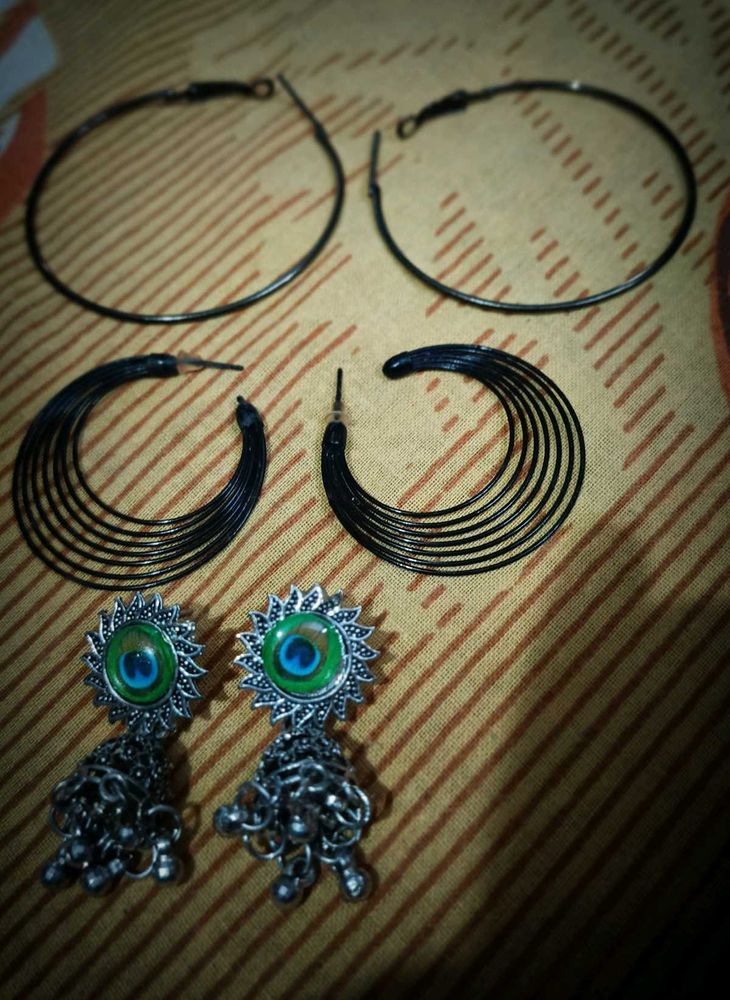 Ear Rings In Combo