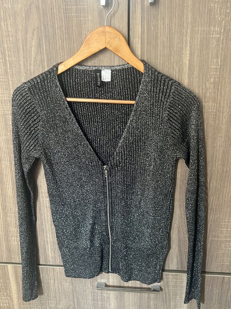 H&M Top Front Zip