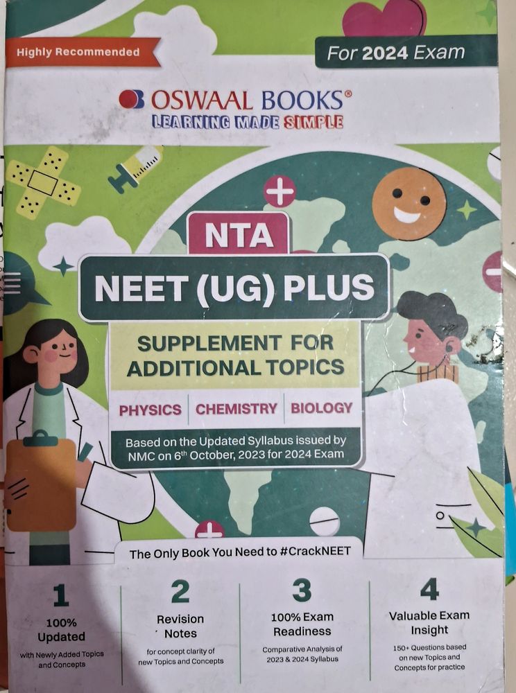 OSWAL neet New Added Syllabus Book