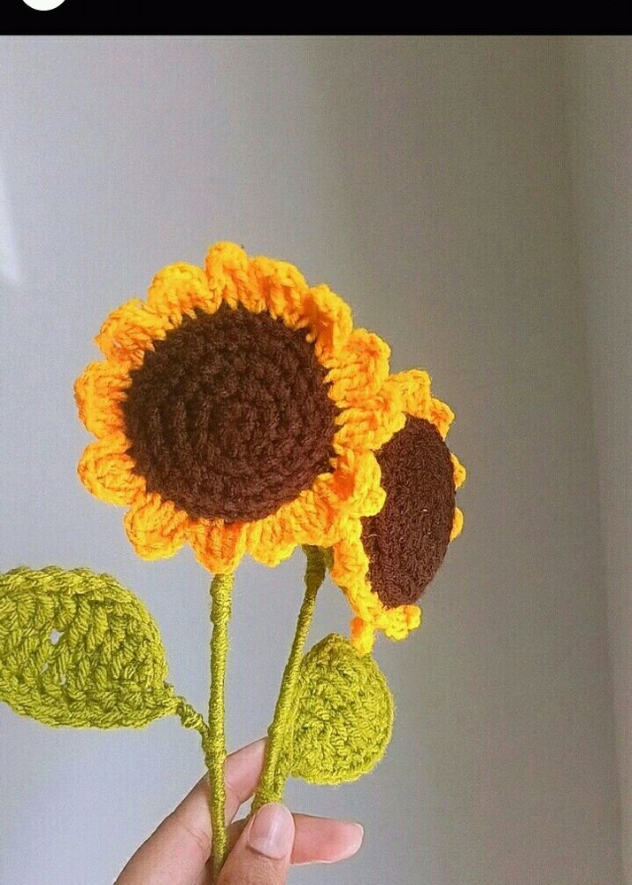 Crochet Sunflower