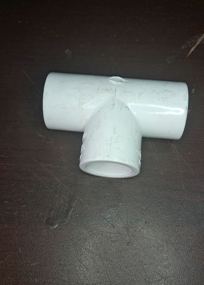 PVC 90 Degree 3 Side Pipe Connector