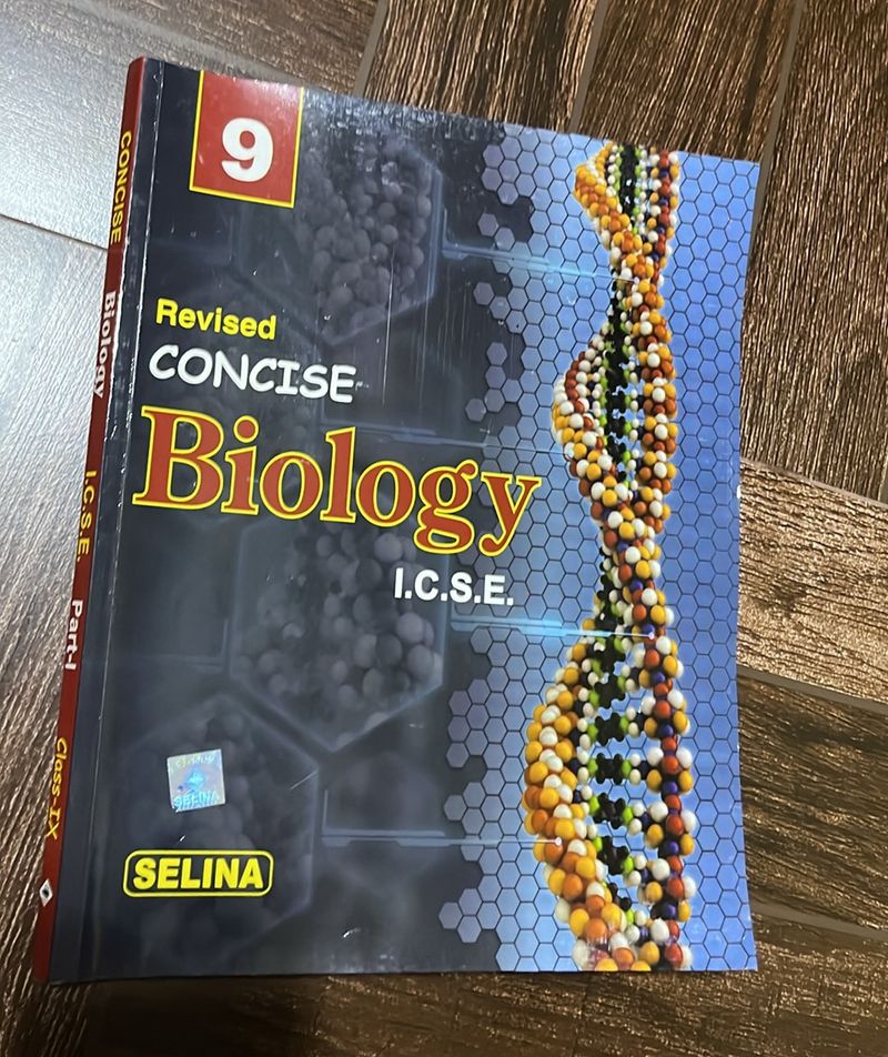 Class 9 Biology Book ICSE Selina