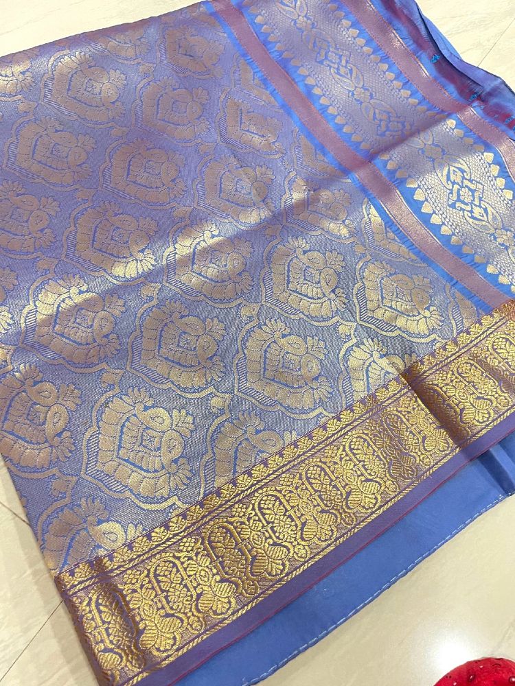 Banarasi Silk Saree With Blouse