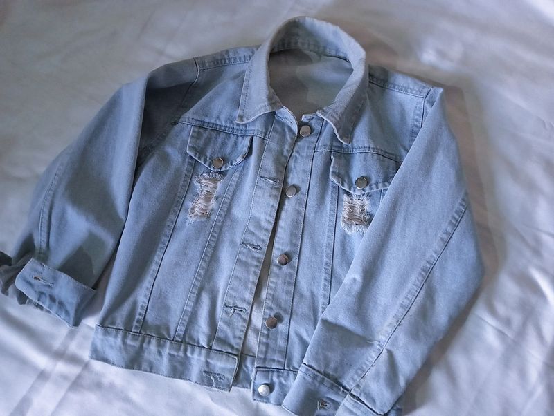 Denim Jacket For Active Wear