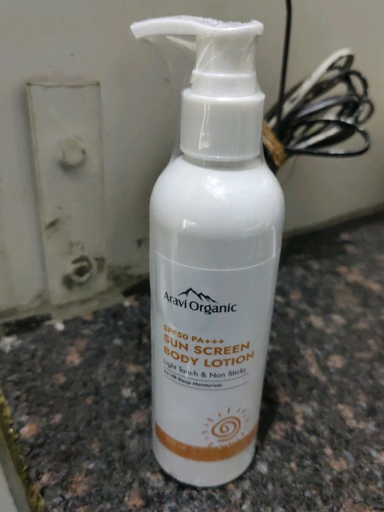 Sunscreen Body Lotion