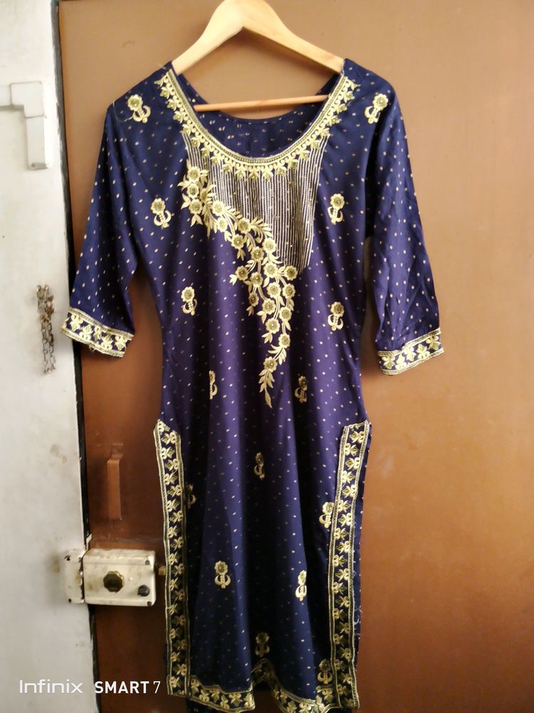 Blue Kurta