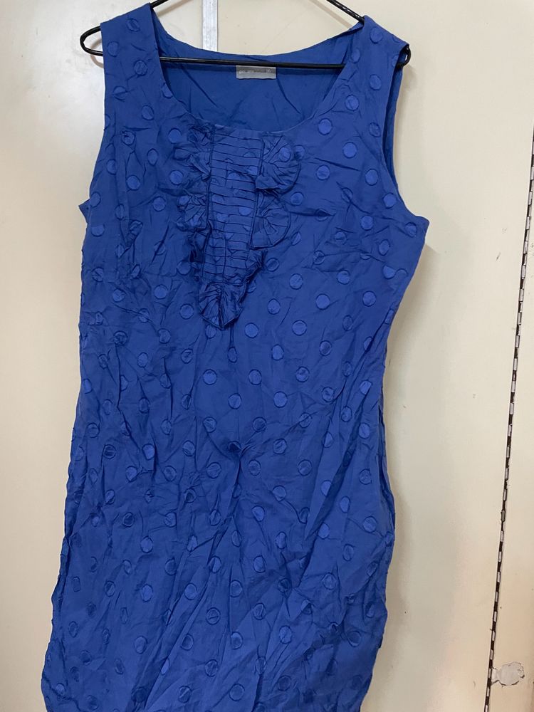 Women Blue Dress