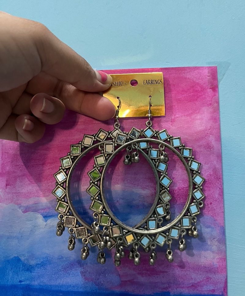 Anarkali earrings ( Round Desi earring )