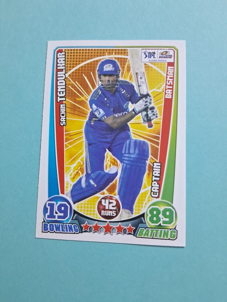 SACHIN TENDULKAR BASE CARD