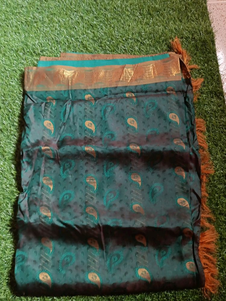 Green Silk Saree Available