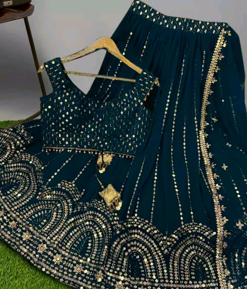 Unstitched Lehenga