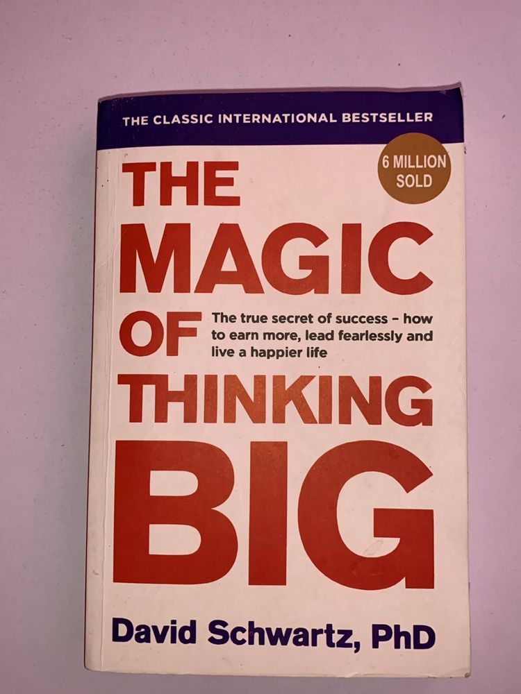 The Magic Of thinking BIG 📕