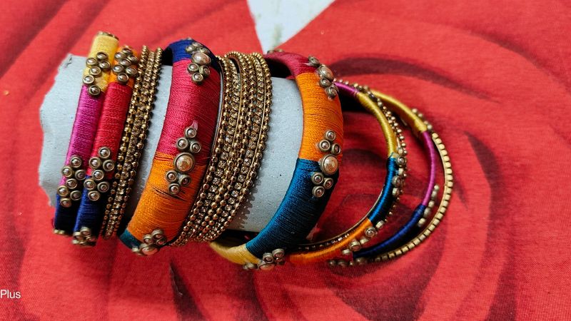 Silk Thread Bangles