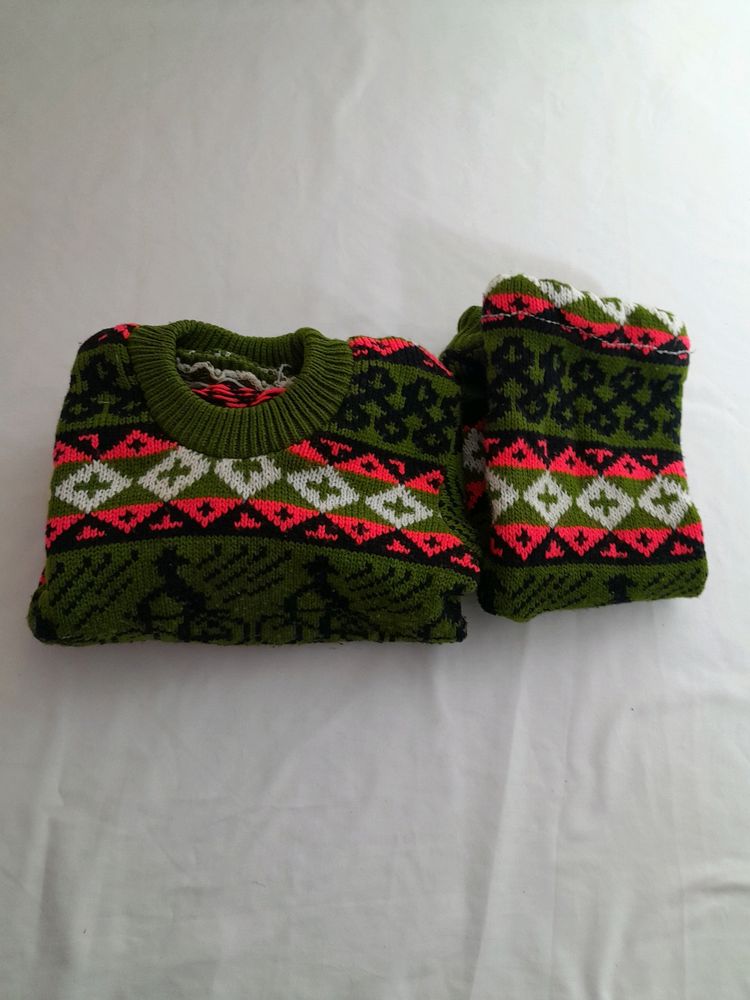 Olive Sweater Set (Boy's)