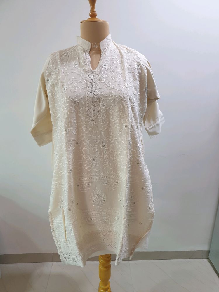 Beautiful chikankari embroidery Dress