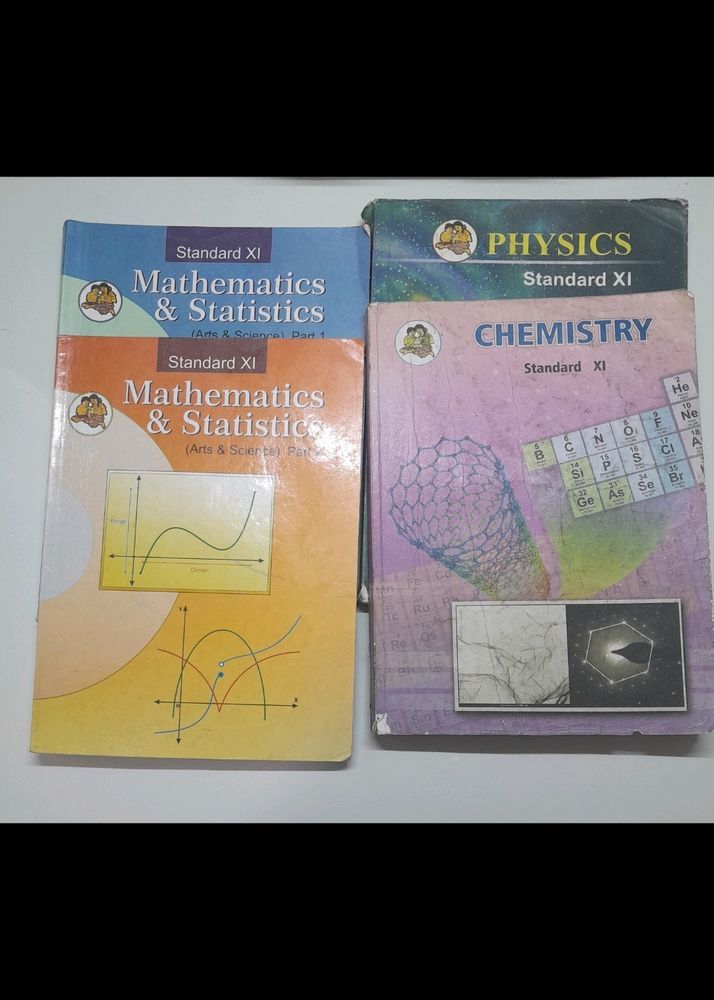 11th Std textbooks