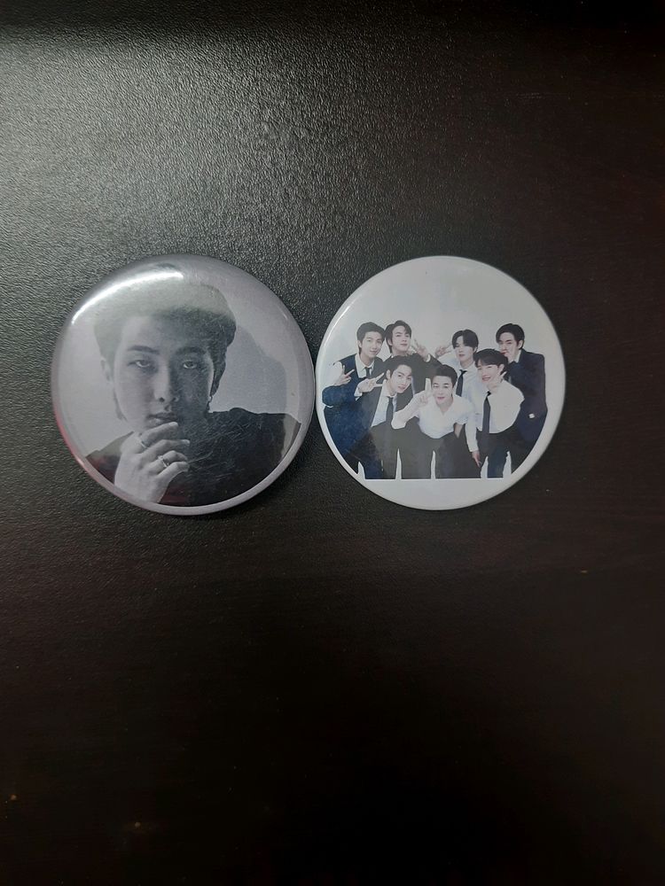 BTS Badges(2 Pieces)