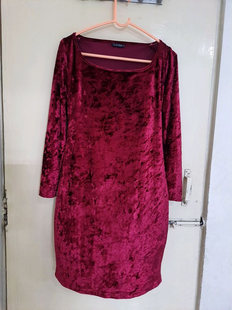 Women Velvet Dress