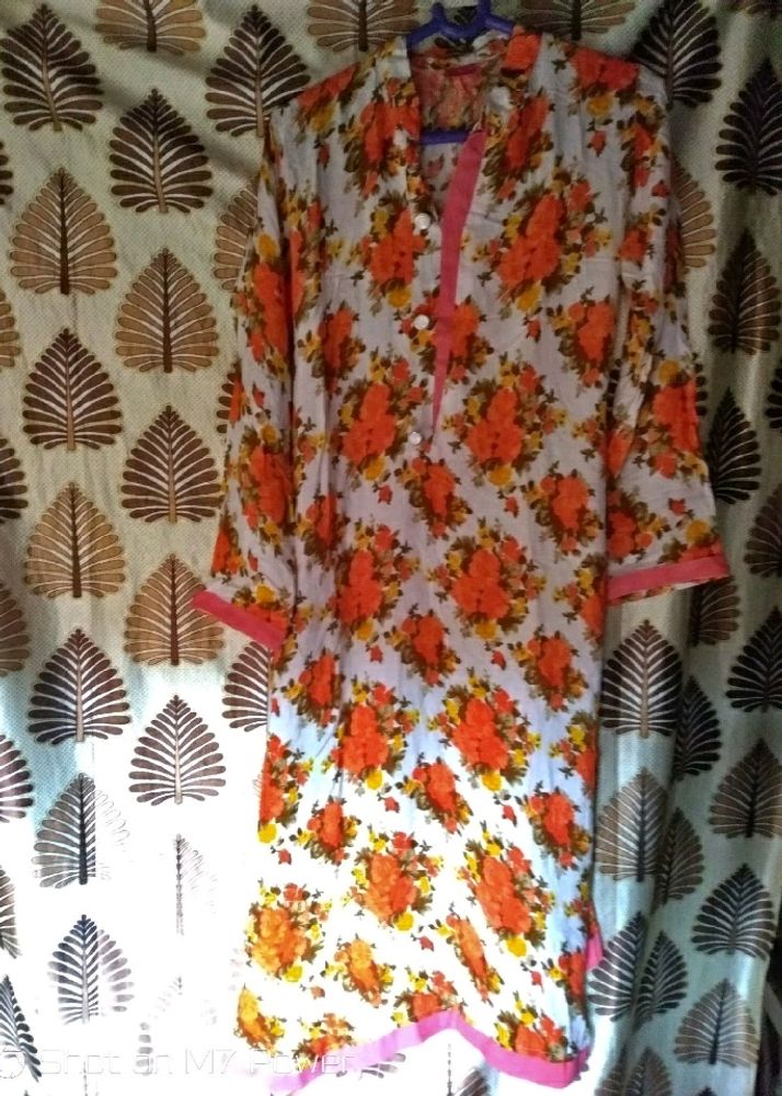 Floral Umbrella Kurti