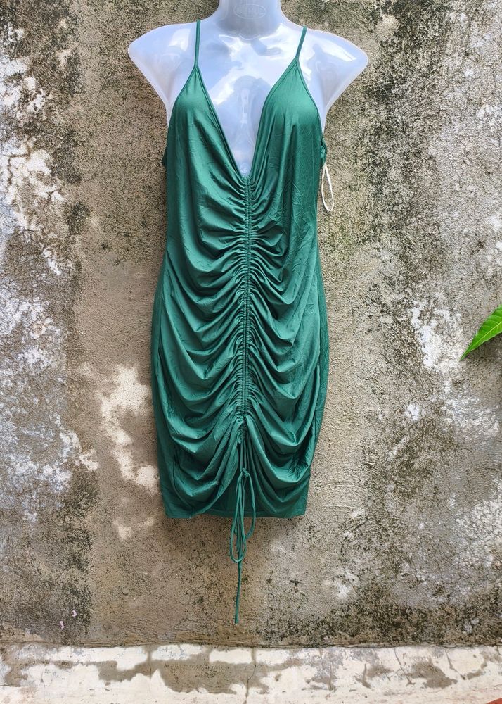 SEXIEST DARK GREEN COLOUR BODYCON