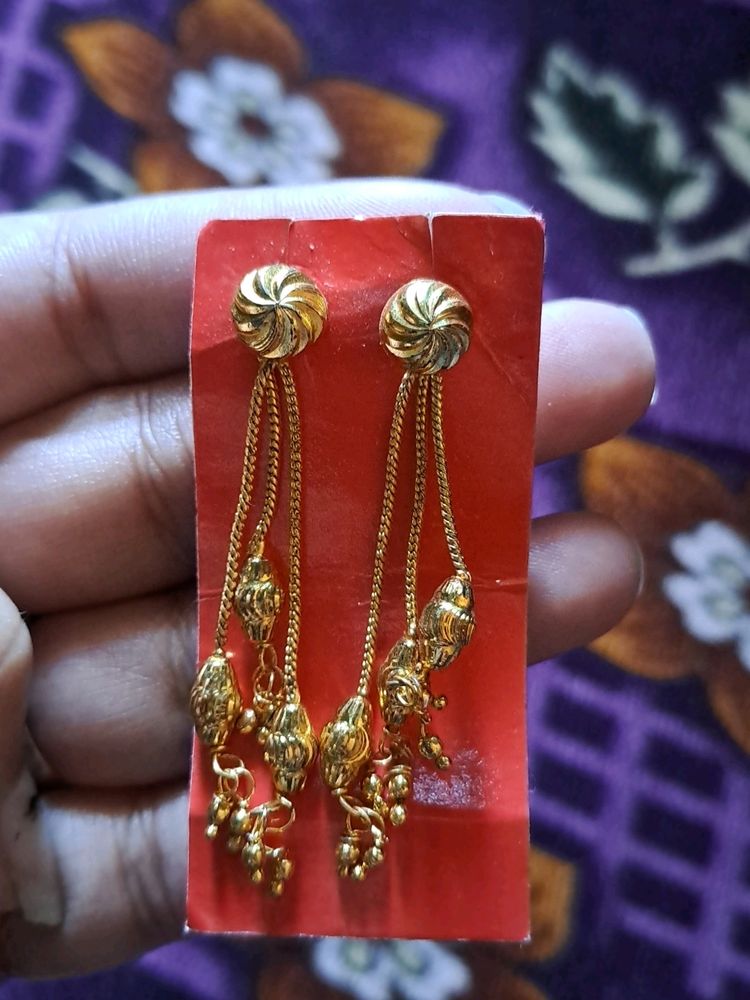 Artificial Gold Earrings