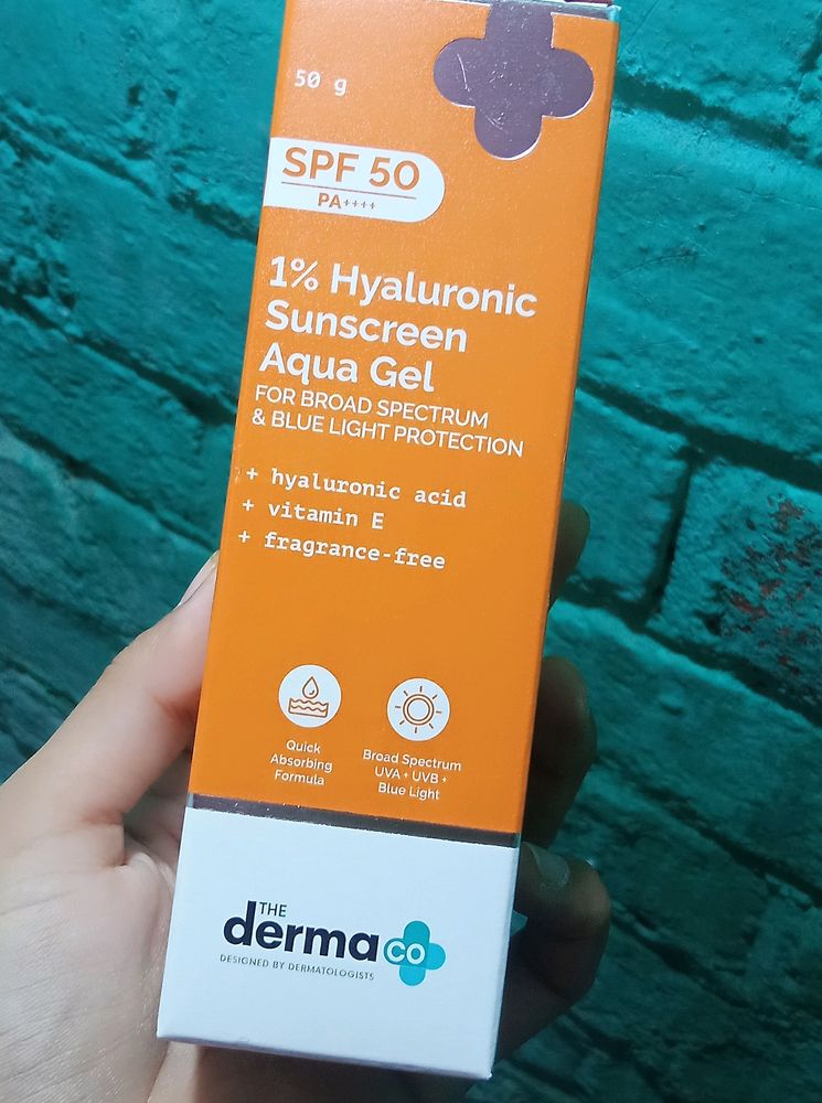 The Dermaco 1%hyaluronic  Sunscreen