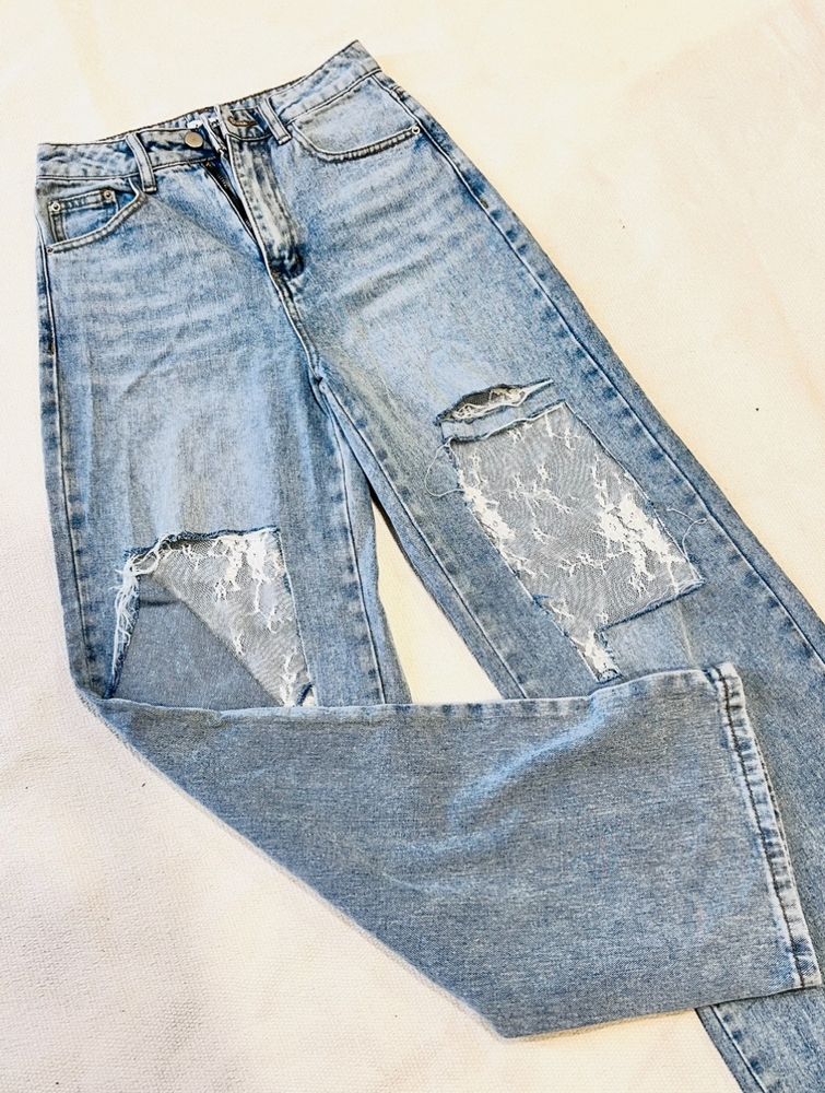 Korean Net Jeans