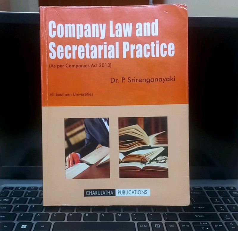 Company Law And Secretarial Practice Book