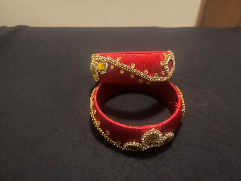 Red Thread Bangles