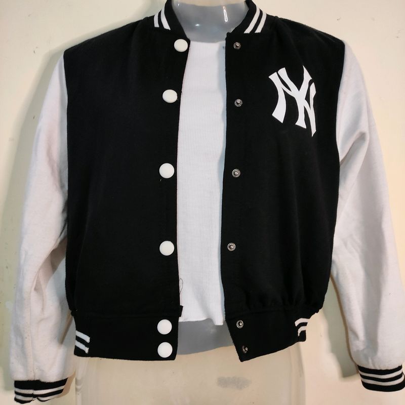 varsity crop jacket