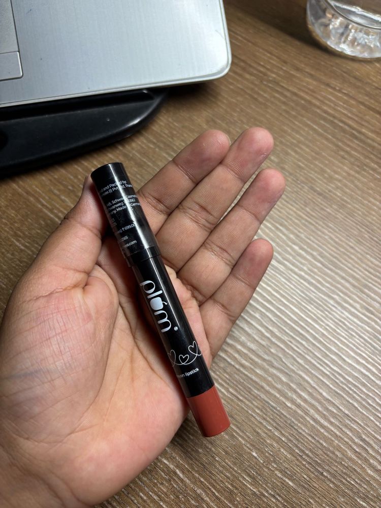 Plum Matte Crayon Lipstic